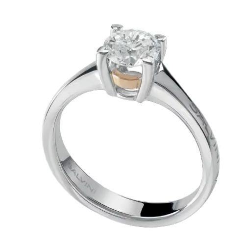Anello Salvini Donna in Oro bianco Diamante 20074779 - 20074779
